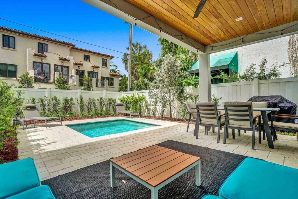 Luxury Paradise Walk To Las Olas -5 Mins To Beach Fort Lauderdale Buitenkant foto